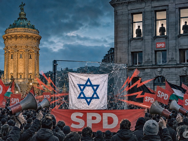Mannheim, die Hochburg des Judenhasses: Wie die SPD gegen Israel Stimmung macht